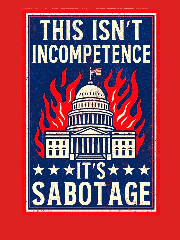 This Isn't Incompetence, It's Sabotage Classic T-Shirt