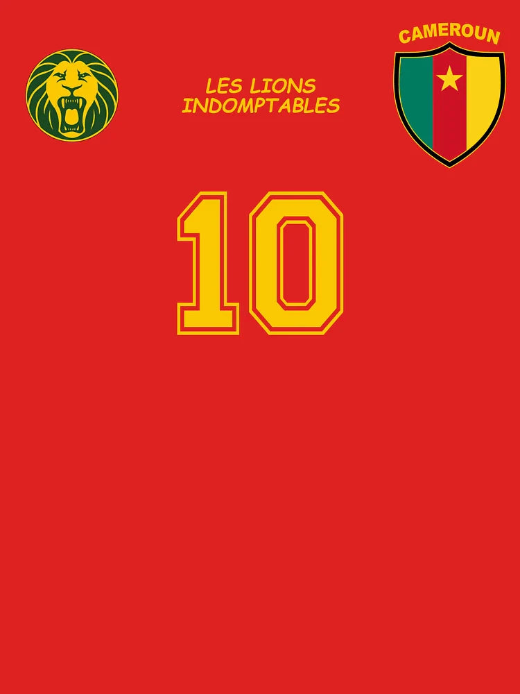 Cameroon Soccer Pride Retro Football Jersey for Fans Classic T-Shirt