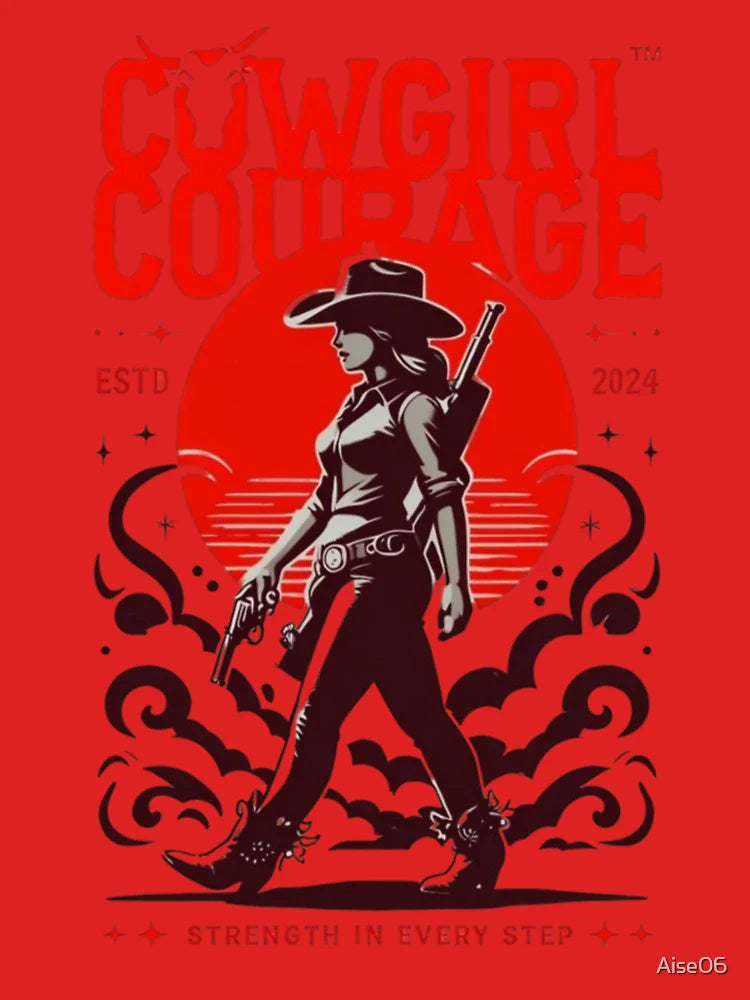 Retro Western Cowgirl Classic T-Shirt