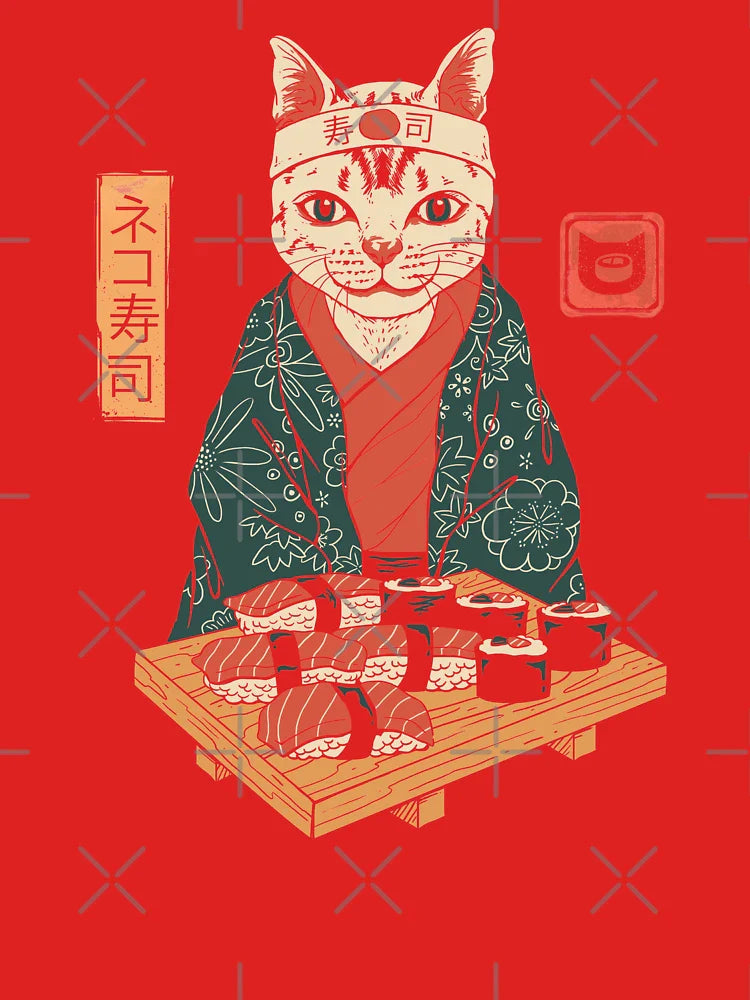 Neko Sushi Bar Classic T-Shirt