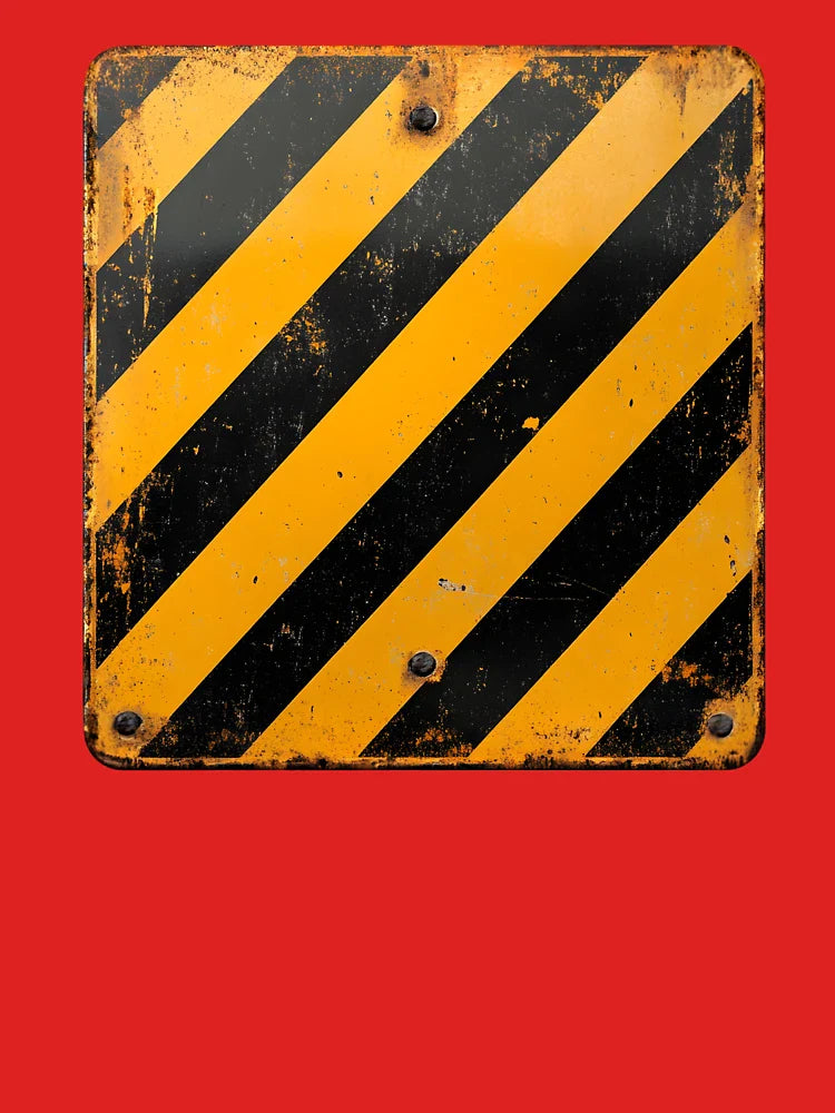 Print0007 - Tag it Your Way - Graffiti Tagger Blank - blank hazard signs, info labels, and industrial-style templates for Street Artists, Taggers, Bomberz • GRAFFITI BLANKS • Tag-Ready | Art-Ready Classic T-Shirt