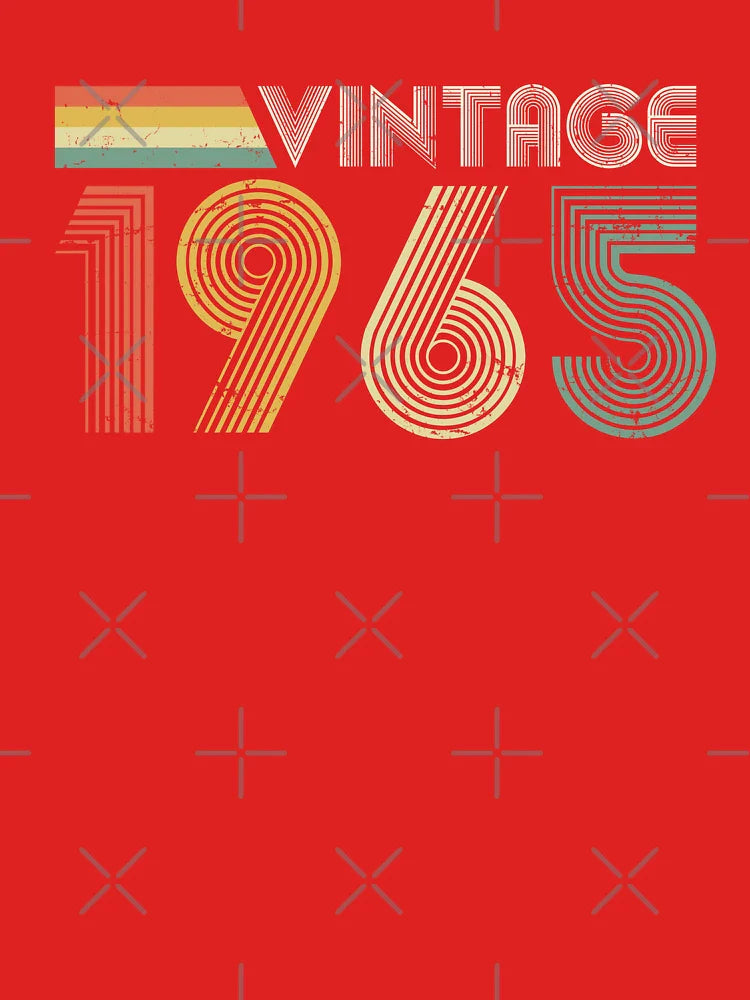 Vintage 1965, 60th Birthday Gift Classic T-Shirt