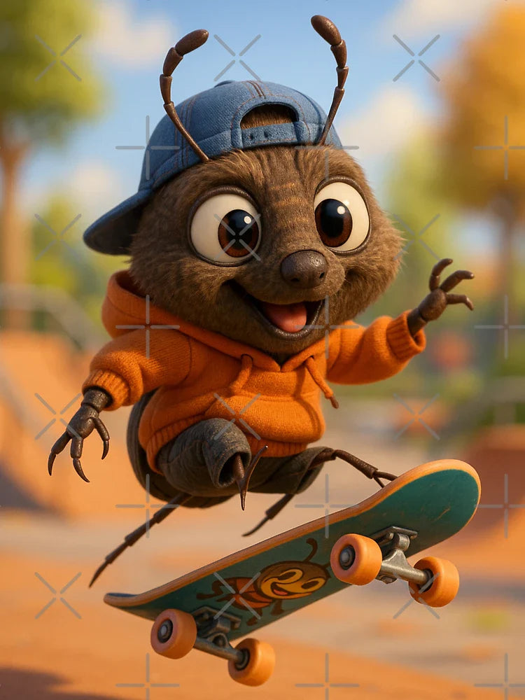 Skater Bark Beetle Classic T-Shirt
