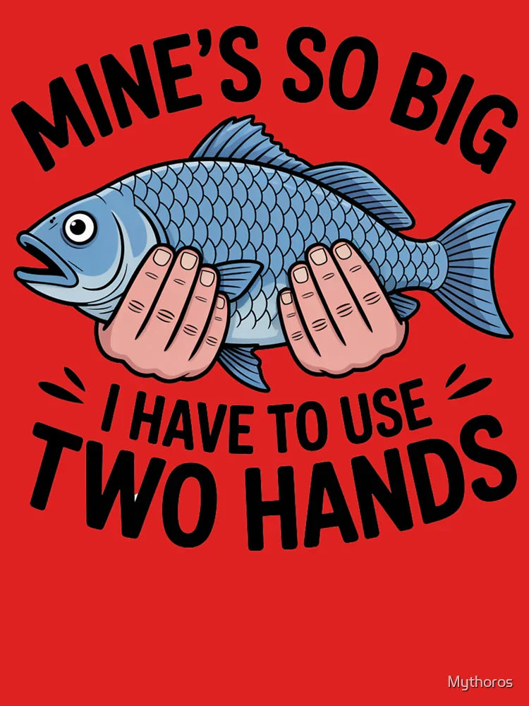 Large fish held with both hands Classic T-Shirt