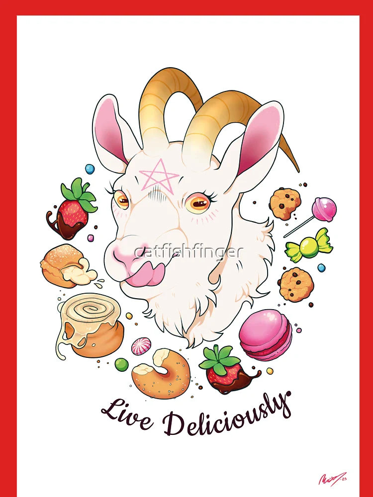 Live Deliciously Classic T-Shirt