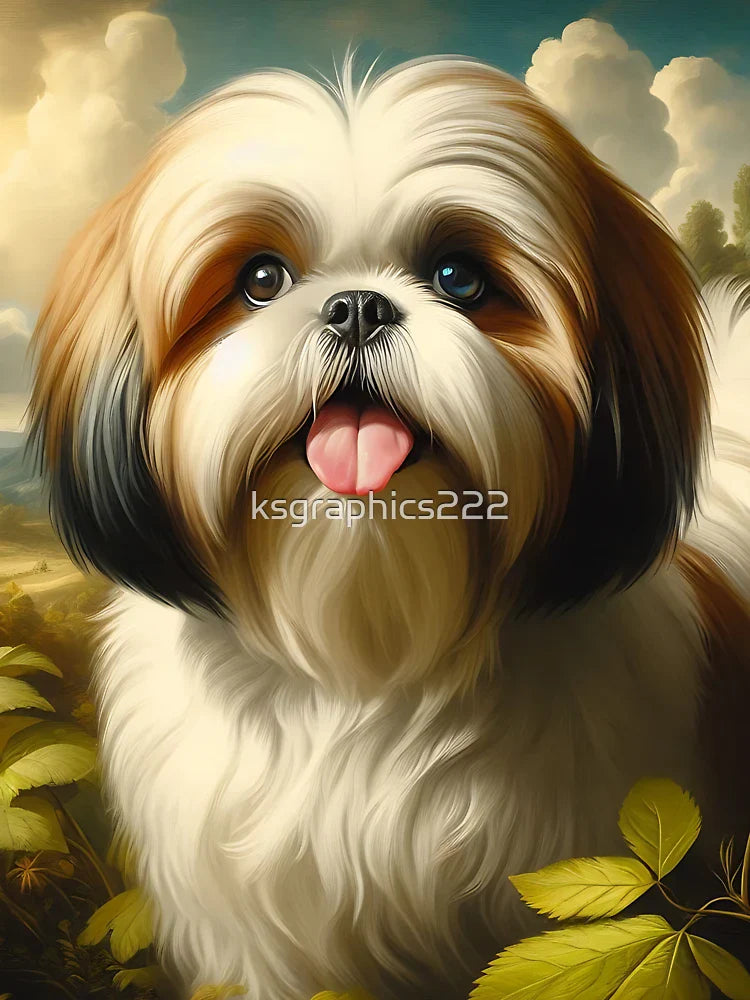 Shih Tzu Art #4 | ShihTzu Lovers Classic T-Shirt