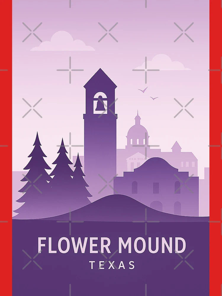 Flower Mound Texas Travel  Classic T-Shirt