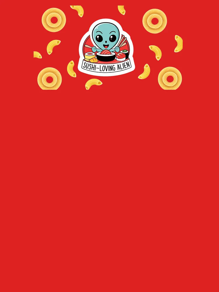 Sushi-Loving Alien Classic T-Shirt