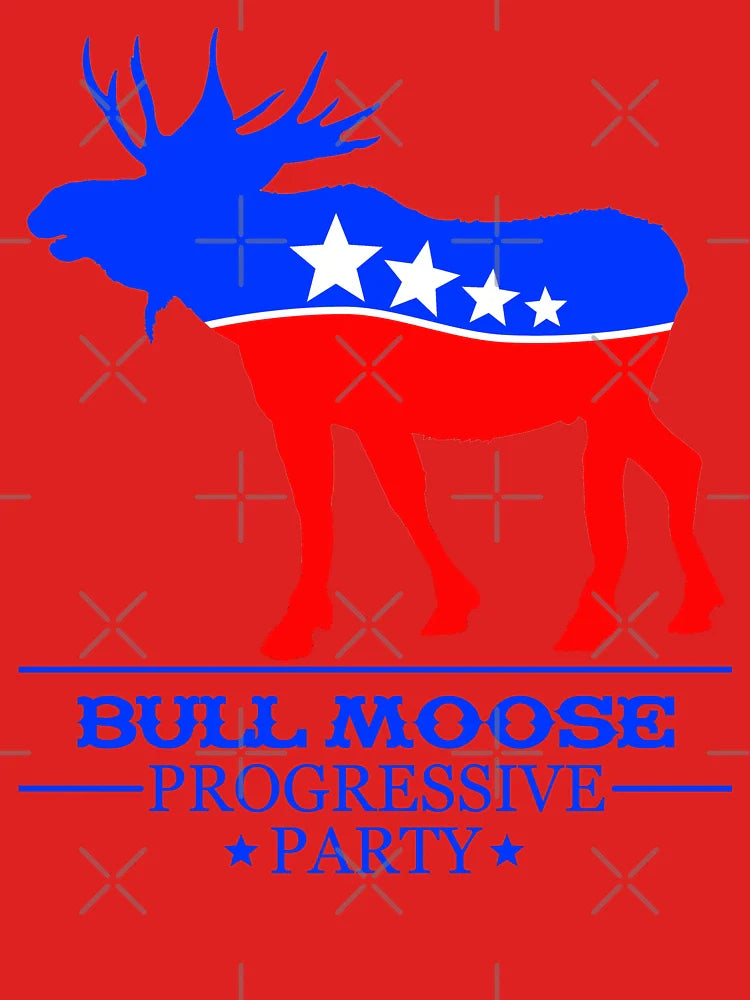 Teddy Roosevelt Bull Moose Progressive Party Classic T-Shirt
