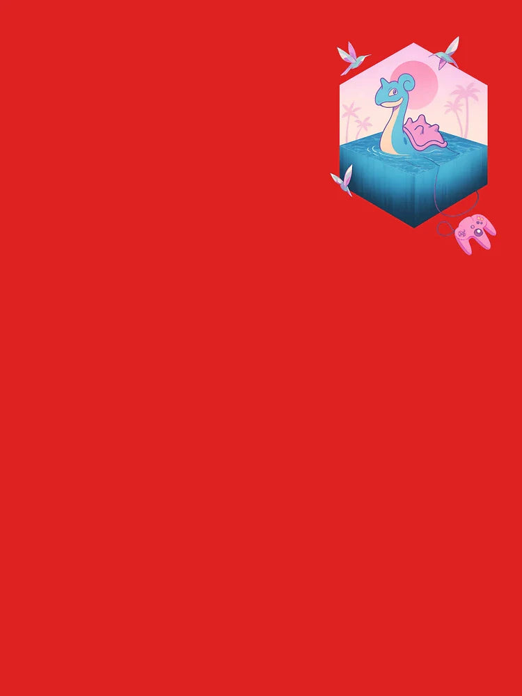 Aqua Drift | Vaporwave Cube Escape Classic T-Shirt