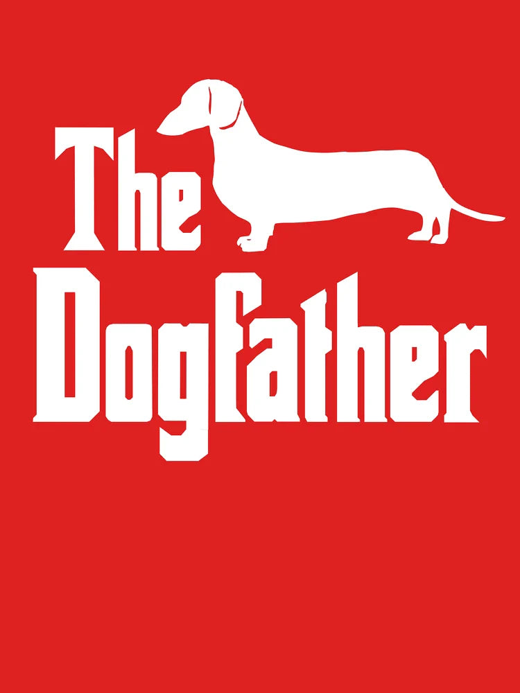 The Dogfather Dachshund Doxie Weiner Dog funny gift idea Classic T-Shirt
