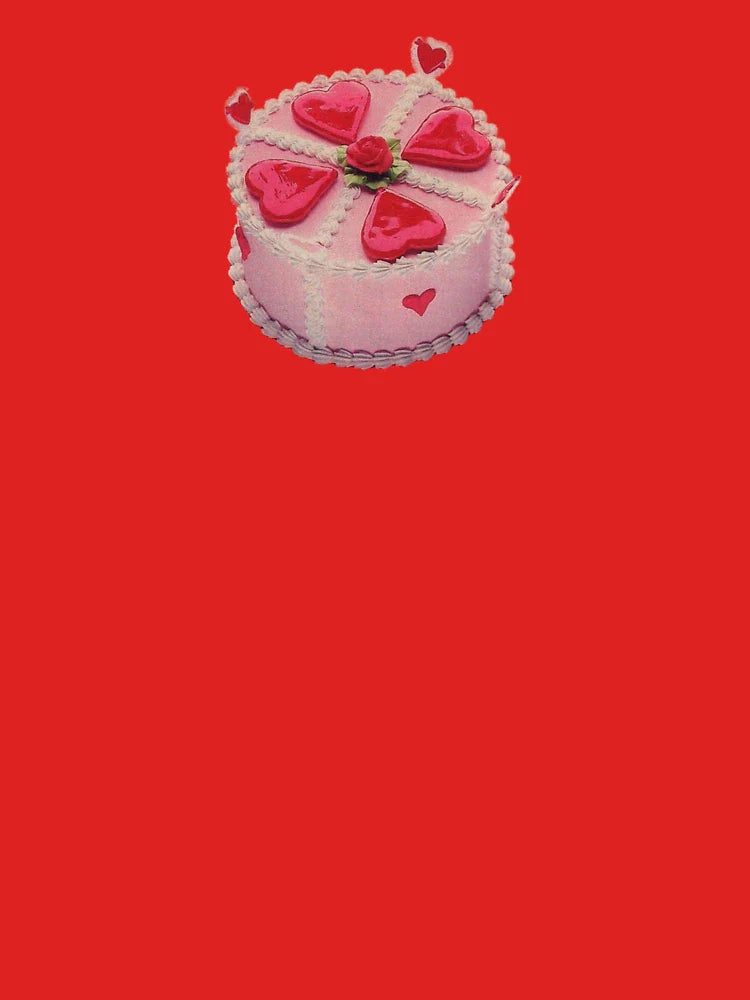 Retro Heart Cake Classic T-Shirt