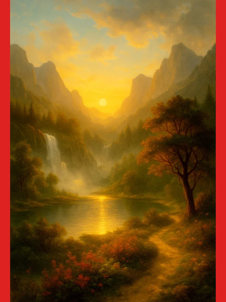 A Breathing Landscape (5/âˆž): Golden Light  Classic T-Shirt