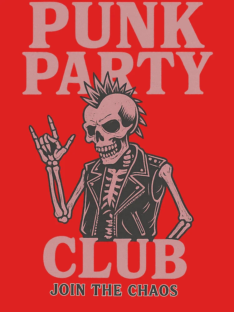 Punk Skeleton – Join the Chaos Graphic Design Classic T-Shirt