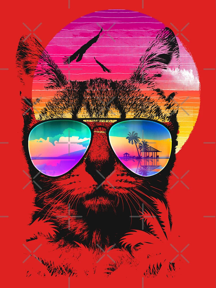Summer Cat Classic T-Shirt