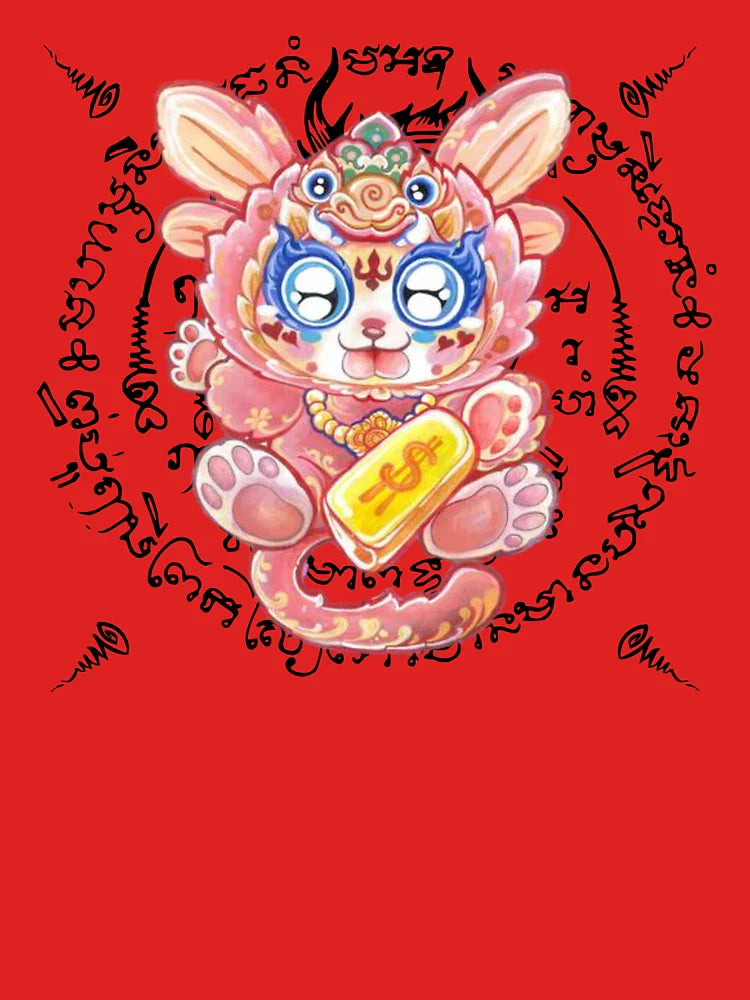 Lalulu the Lucky Guardian â€“ Kawaii Charm Beast with Wealth Talisman Classic T-Shirt