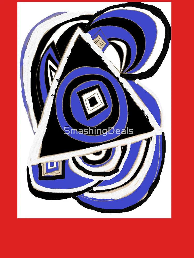 Shapes of Blue Classic T-Shirt