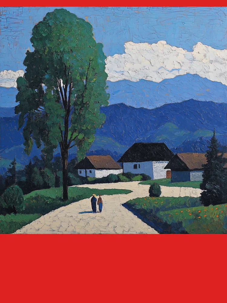 Nagaland | Post-impressionist painting style Classic T-Shirt