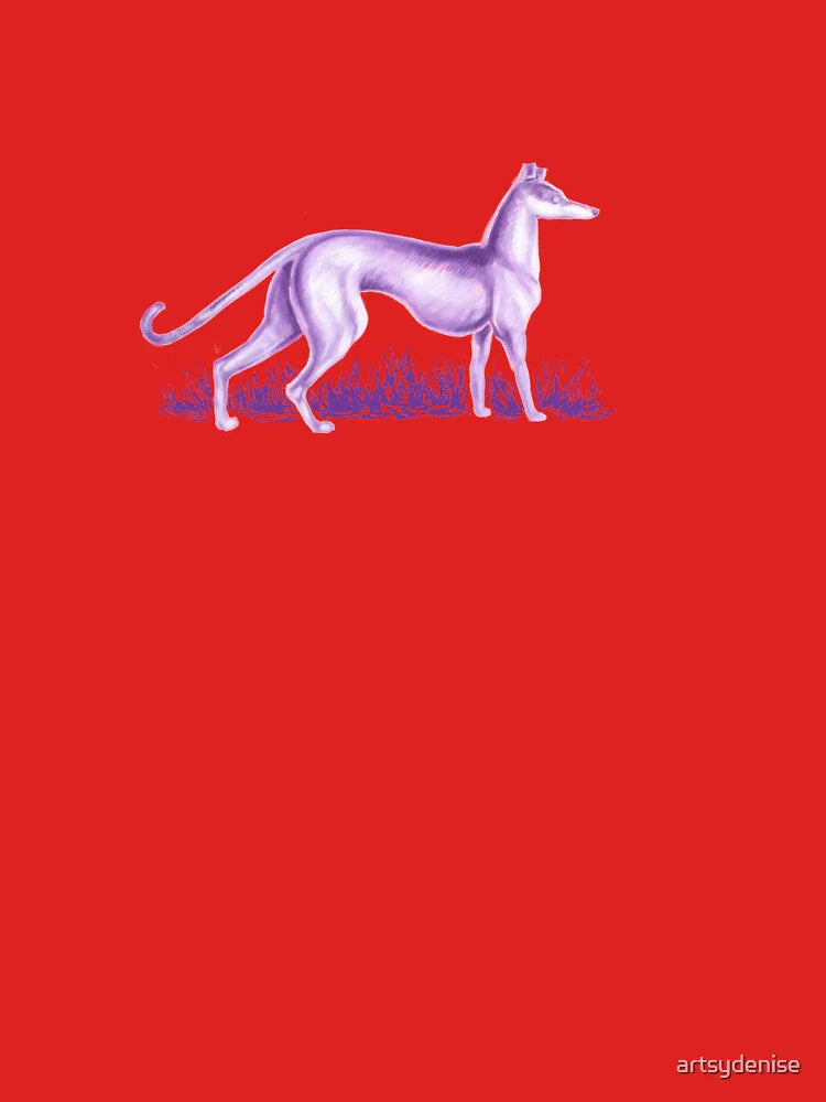 Purple Whippet Classic T-Shirt
