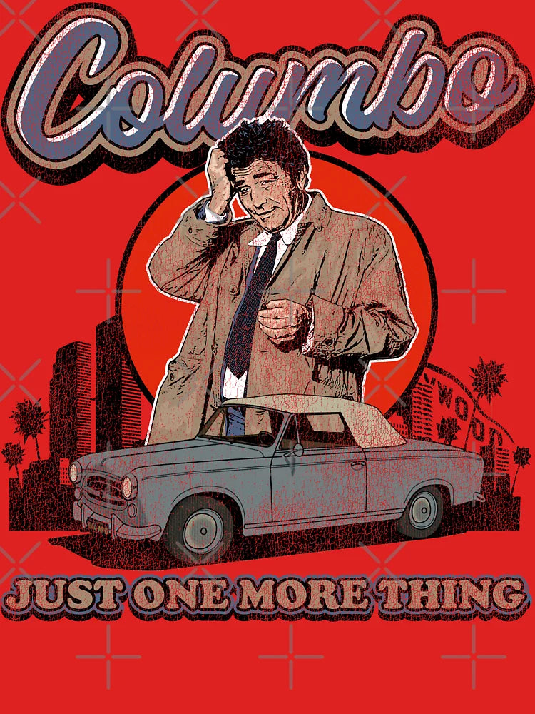 Columbo Detective Vintage Worn Out Classic T-Shirt