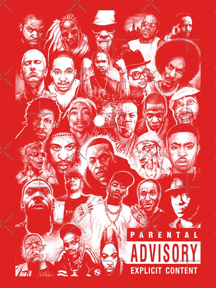 Rap Legends 74 Vintage T Classic black Classic T-Shirt