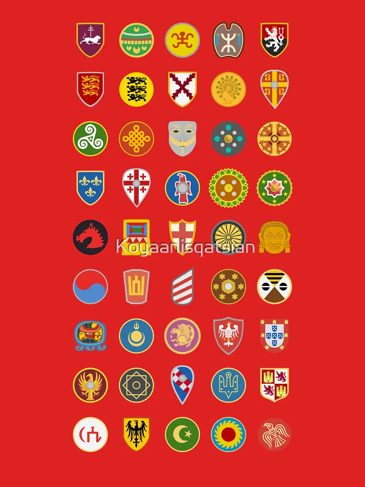Civilizations emblems (2023) Classic T-Shirt