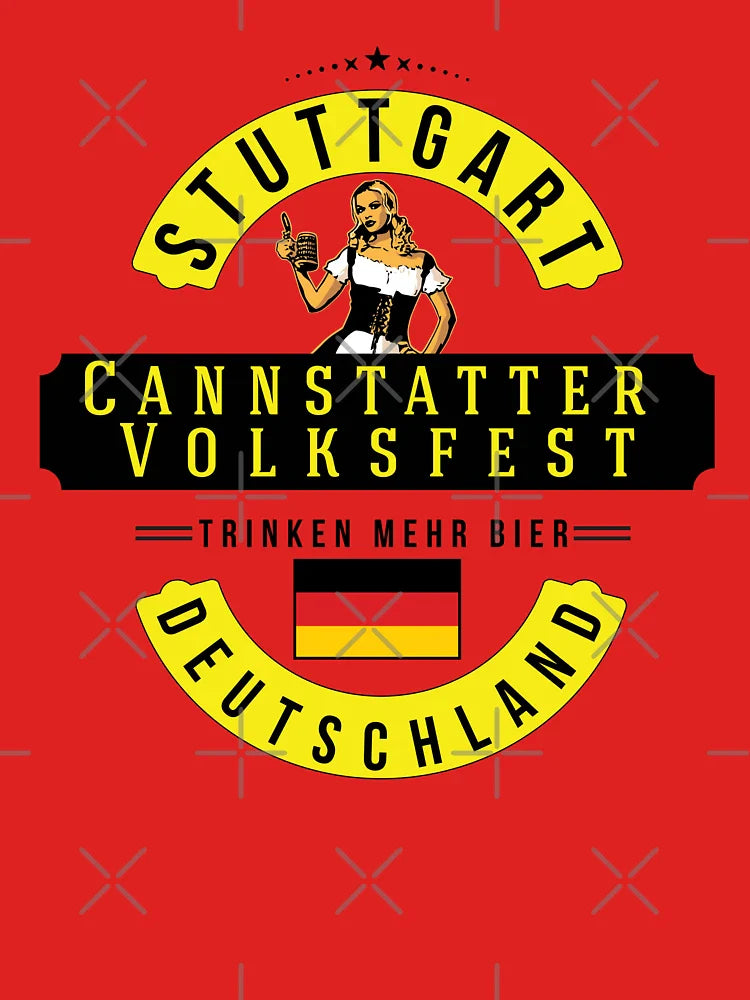 STUTTGART Cannstatter Volksfest Oktoberfest Deutschland Germany Trinken Mehr Bier Beer Classic T-Shirt