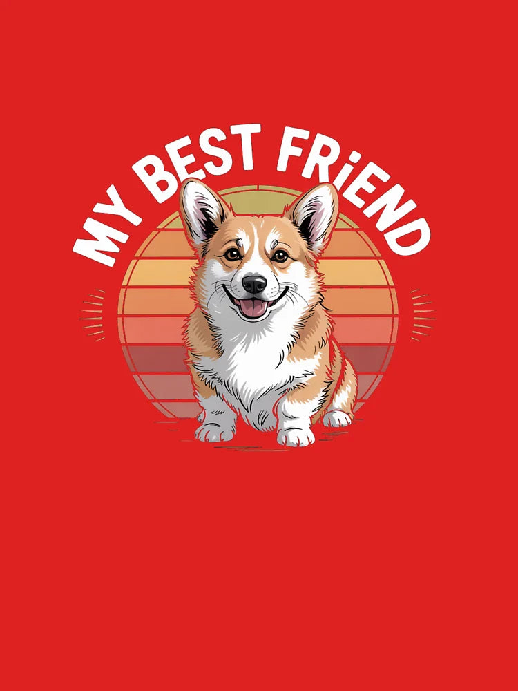 My Best Friend Corgi Classic T-Shirt