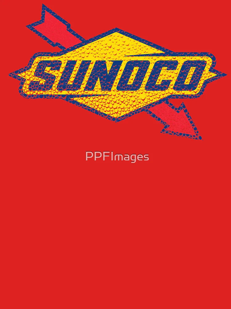 Sunoco Oil Logo washed in soap bubbles Classic T-Shirt