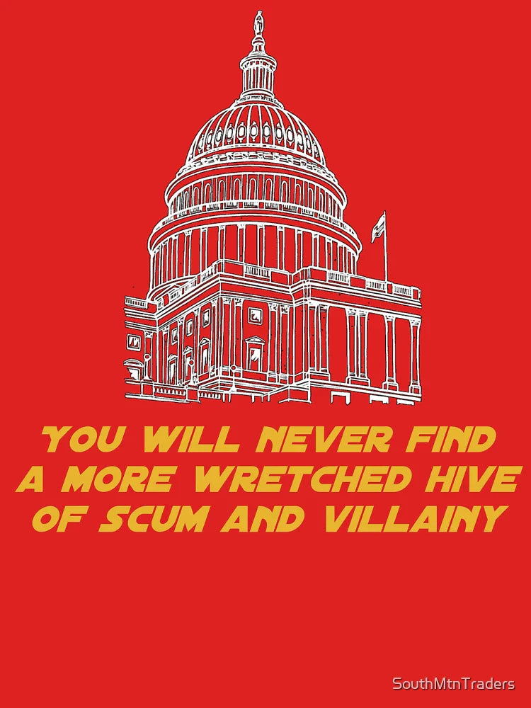 Wretched hive of scum and villainy Classic T-Shirt