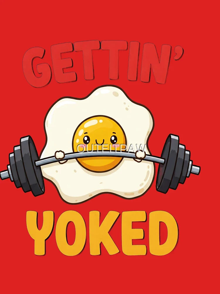 Egg Gym Tee - Yolked Up, Sunny Side Gains  Classic T-Shirt