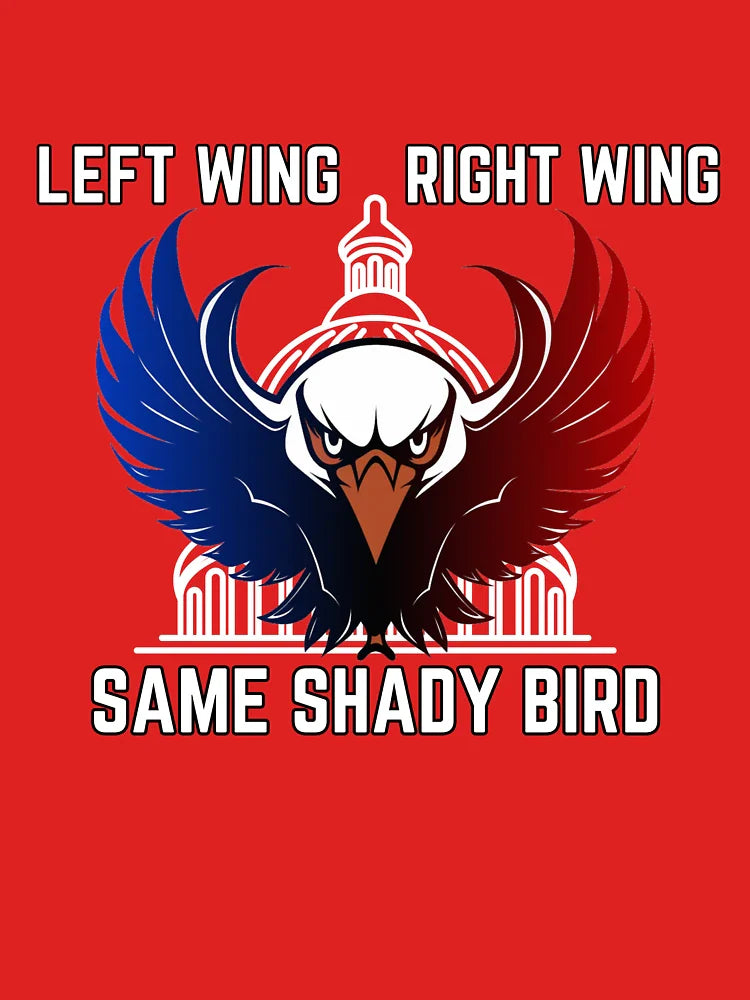 Left Wing Right Wing Same Shady Bird Classic T-Shirt