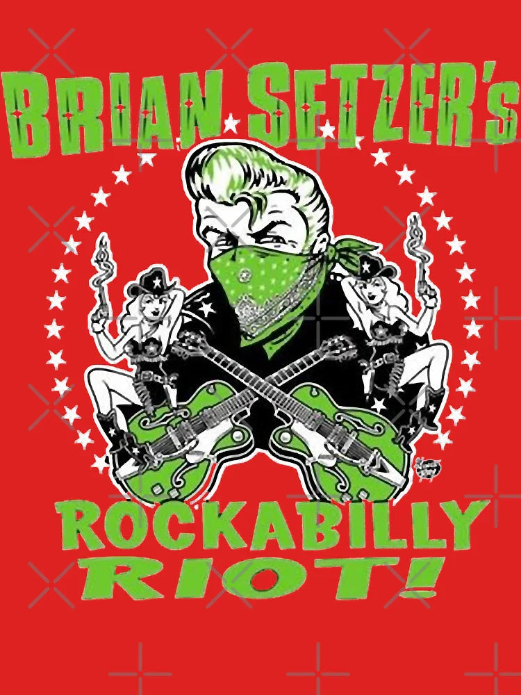 Brian Setzer Stray Cats Classic T-Shirt