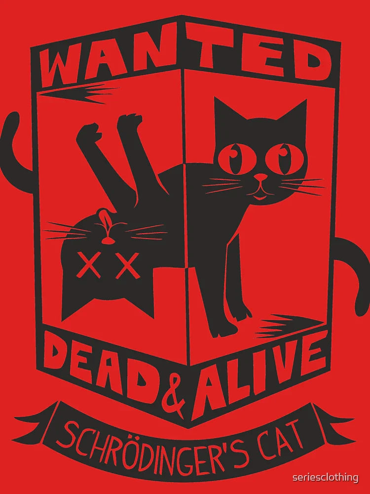 The Flash (Cisco's shirt) - Wanted Dead and Alive (Scrödinger's Cat) Classic T-Shirt