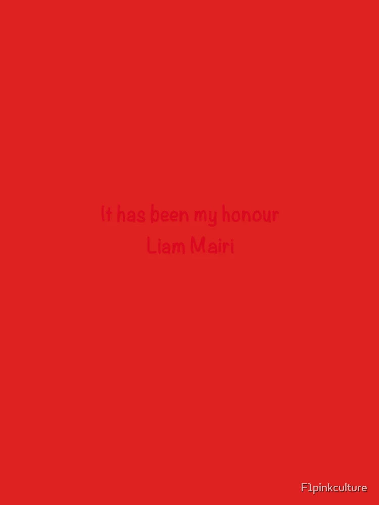 It has been my honour - Liam Mairi Fourth Wing  Classic T-Shirt