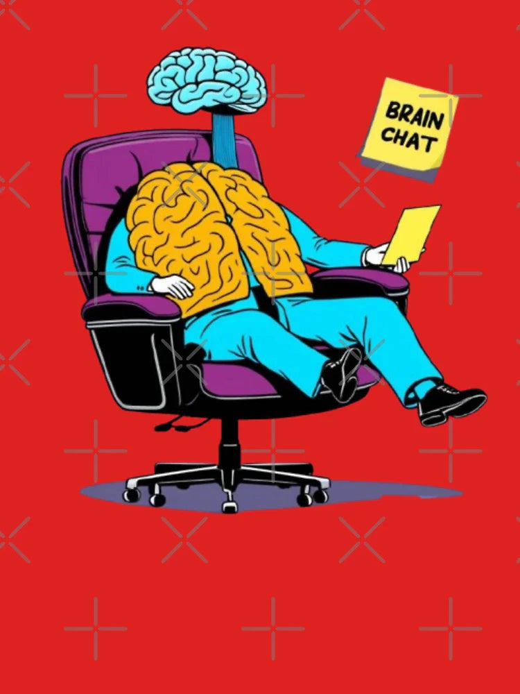 Relaxing Brain Having a Chat Break Classic T-Shirt