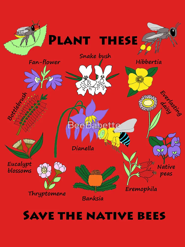 Plant these, save the native bees Classic T-Shirt