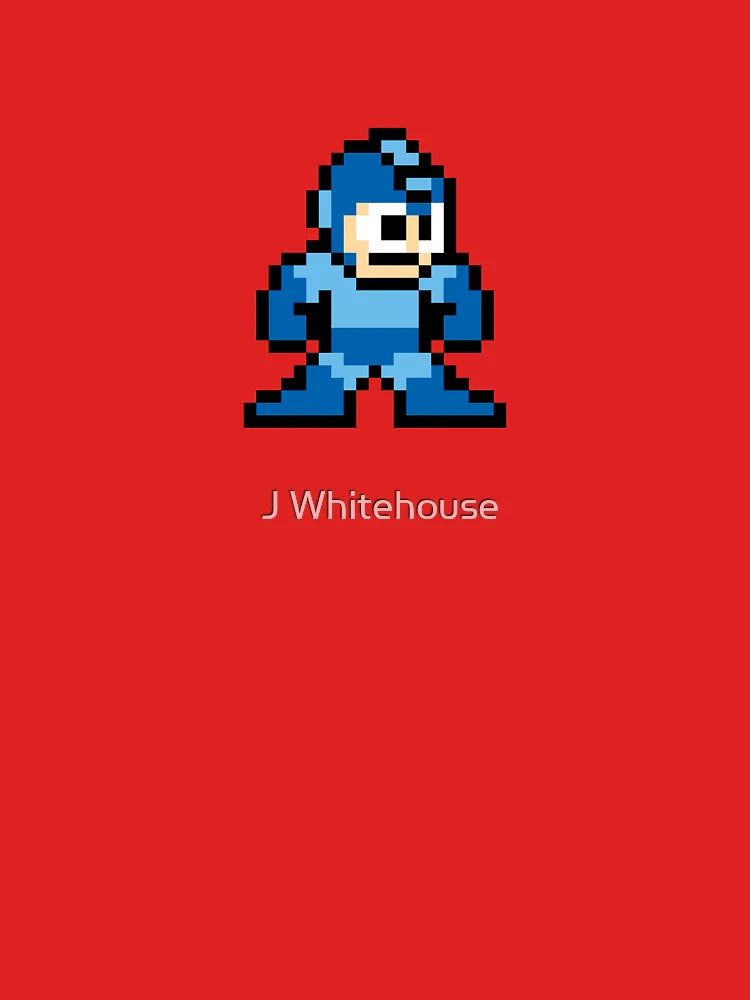 Pixel Megaman Standing Classic T-Shirt