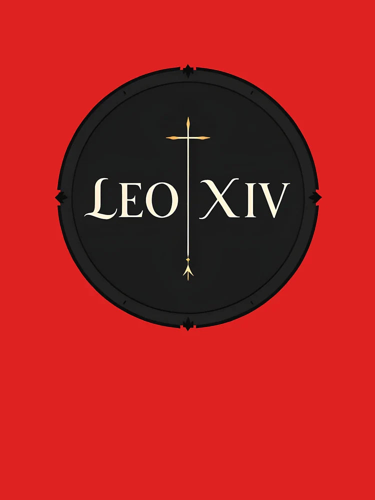 Leo XIV Monogram Crest Classic T-Shirt