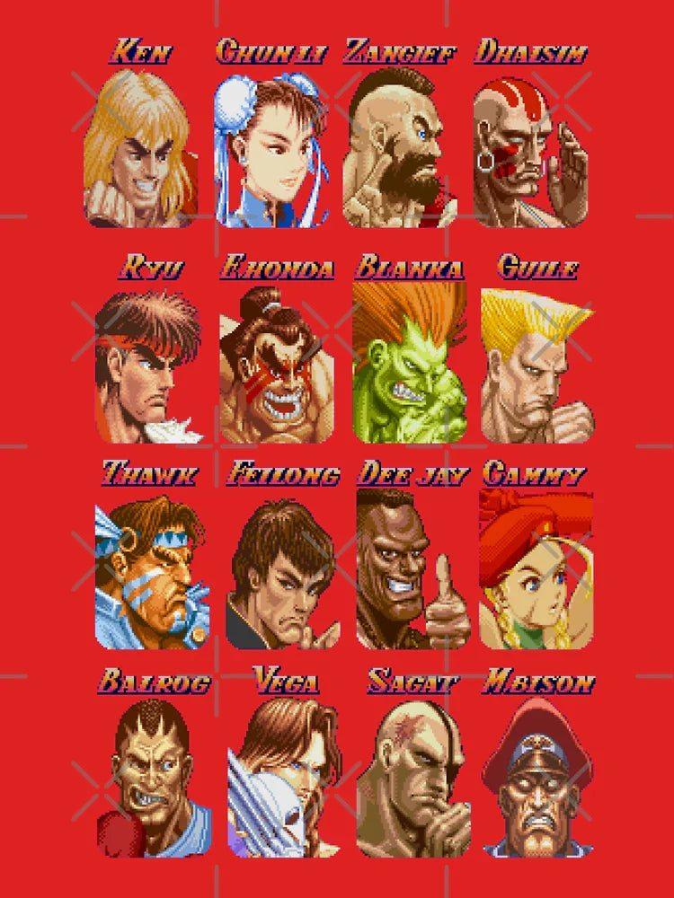 Street fighter Select Classic T-Shirt