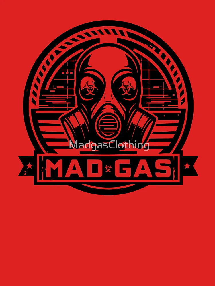 MadGas Rebel Mask – Urban Streetwear Emblem Classic T-Shirt