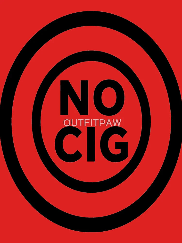 No Cig Tee - Breath of Fresh (Air) Humor Classic T-Shirt