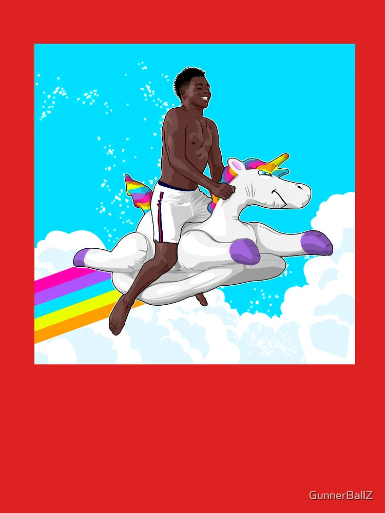 Bukayo Saka Unicorn Classic T-Shirt