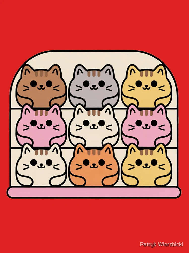 Croissant Cat Family Classic T-Shirt