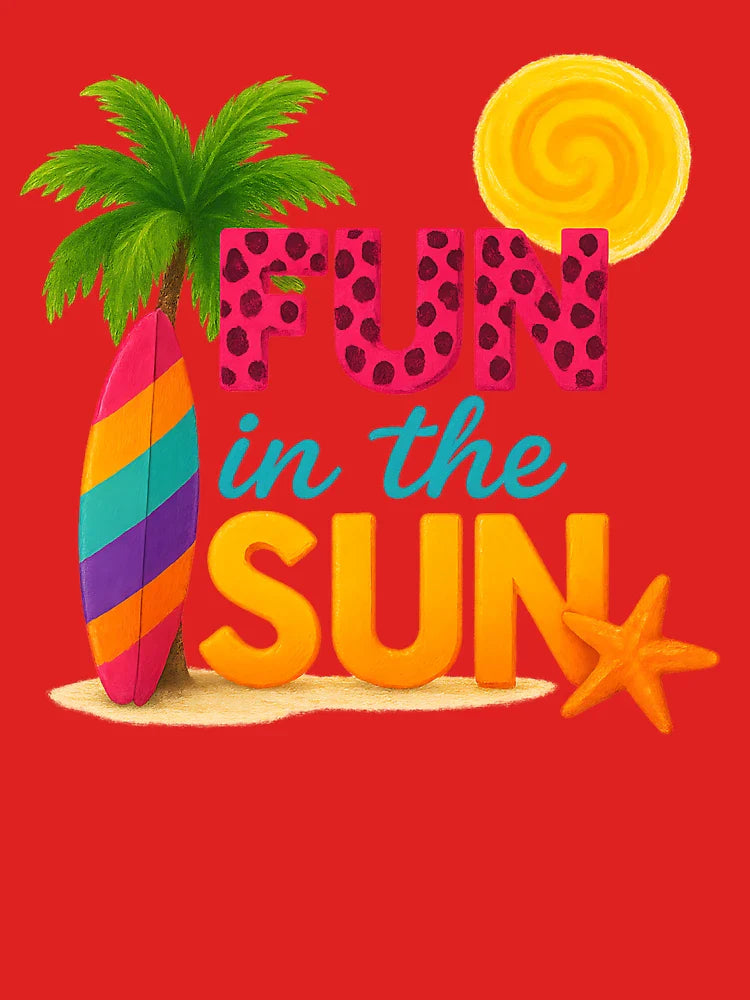 Fun in the sun – tropical Summer Design Classic T-Shirt