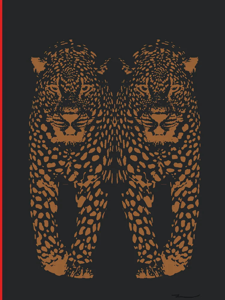 Midnight Leopards prowling at dusk Classic T-Shirt