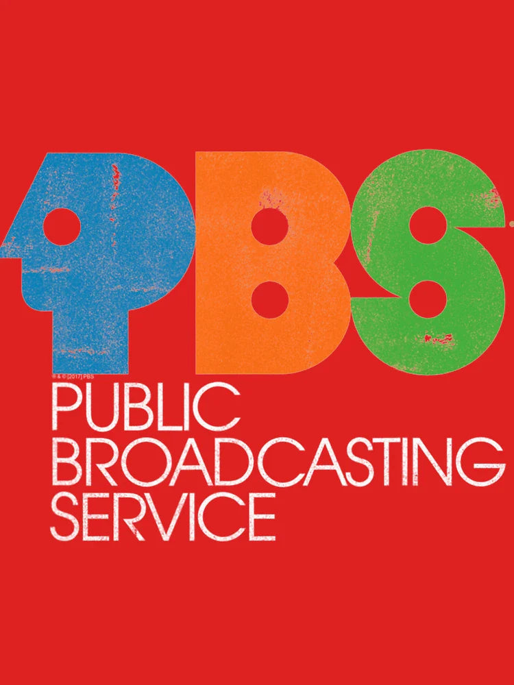 PBS Vintage Logo Distressed  Classic T-Shirt