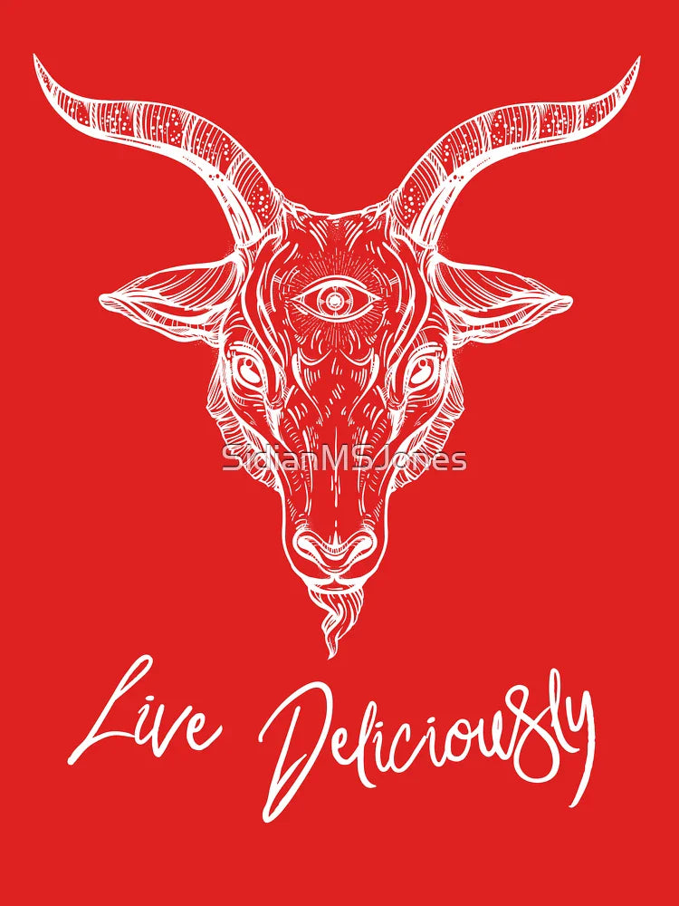 Black Phillip the Goat - Live Deliciously Classic T-Shirt