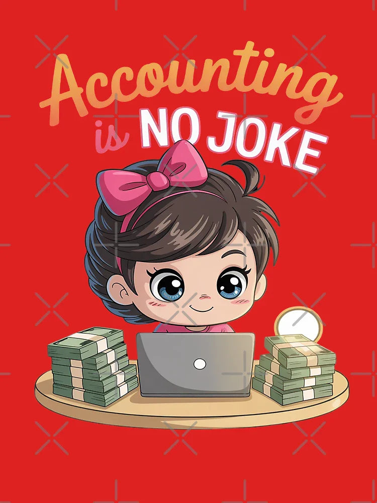 Accountant Accounting Is No Joke Finance Classic T-Shirt