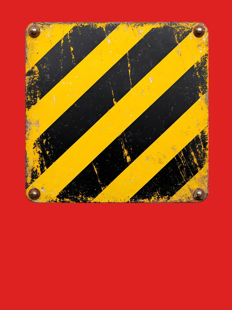 Print0008 - Tag it Your Way - Graffiti Tagger Blank - blank hazard signs, info labels, and industrial-style templates for Street Artists, Taggers, Bomberz • GRAFFITI BLANKS • Tag-Ready | Art-Ready Classic T-Shirt